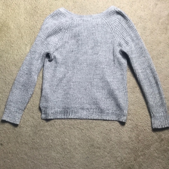 Gray Knit Sweater - Picture 3 of 3
